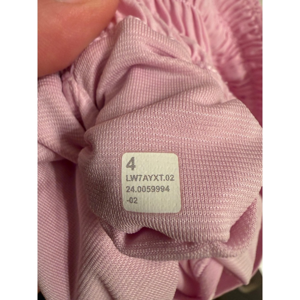 Lululemon Hotty Hot High-Rise Lined Shorts Pink Size 4 Athletic Running Gym - Picture 7 of 7